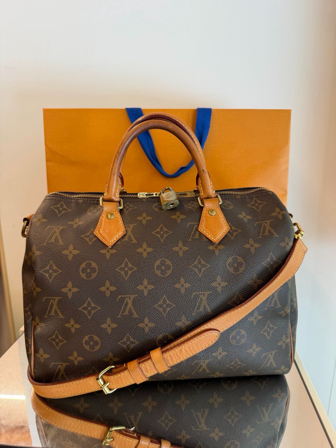LOUIS VUITTON SPEEDY 30 BANDOULIERE