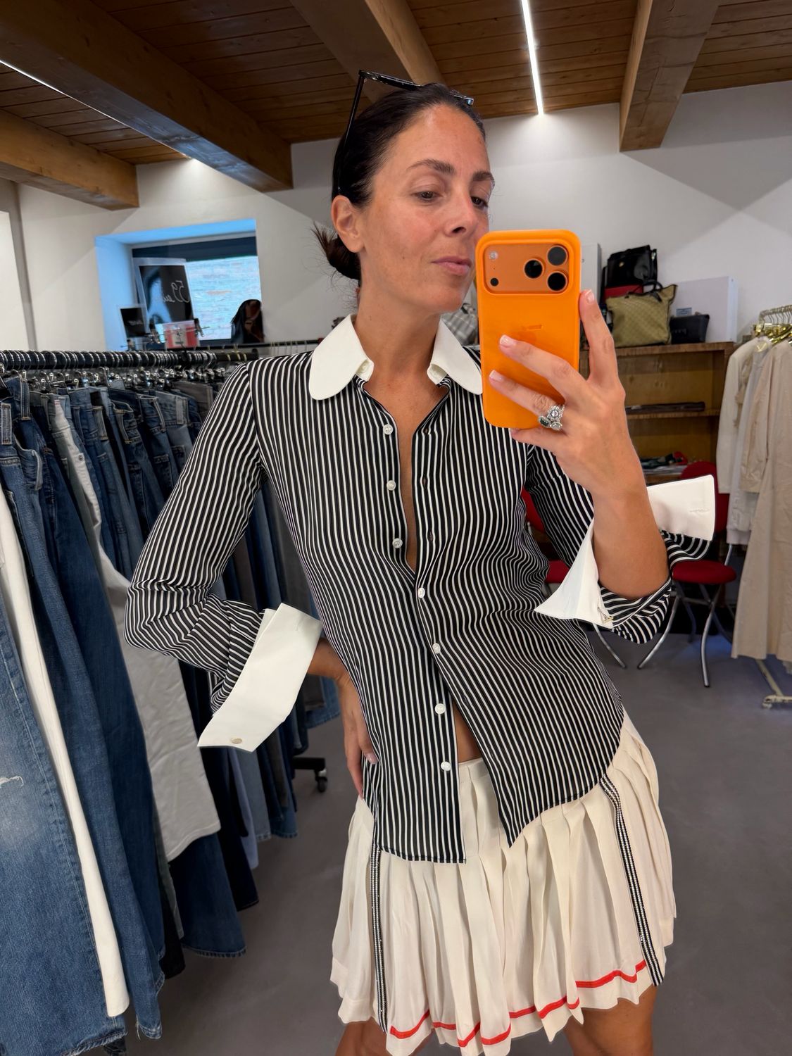 CAMICIA MICHAEL KORS PURA SETA 
