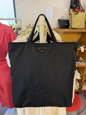 SHOPPER PRADA NYLON NERO 