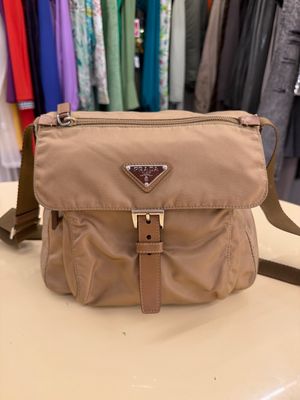 PRADA MESSANGER NYLON TABACCO 