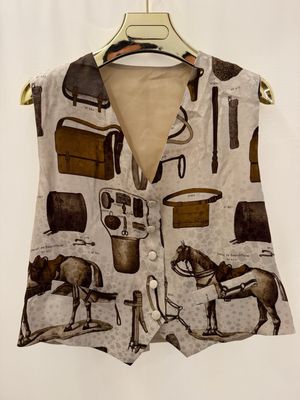 GILET PURA SETA FANTASIA CAVALLI