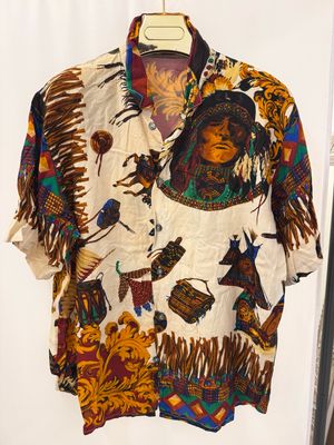 CAMICIA VINTAGE FANTASIA INDIANI