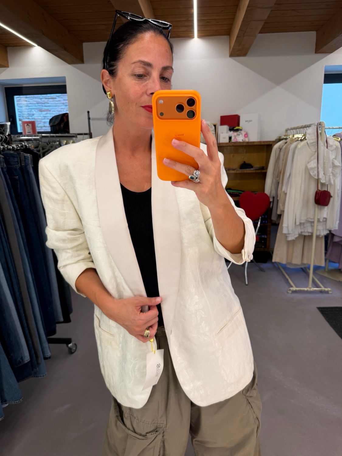 BLAZER CHIARO REVER SCIALLATO
