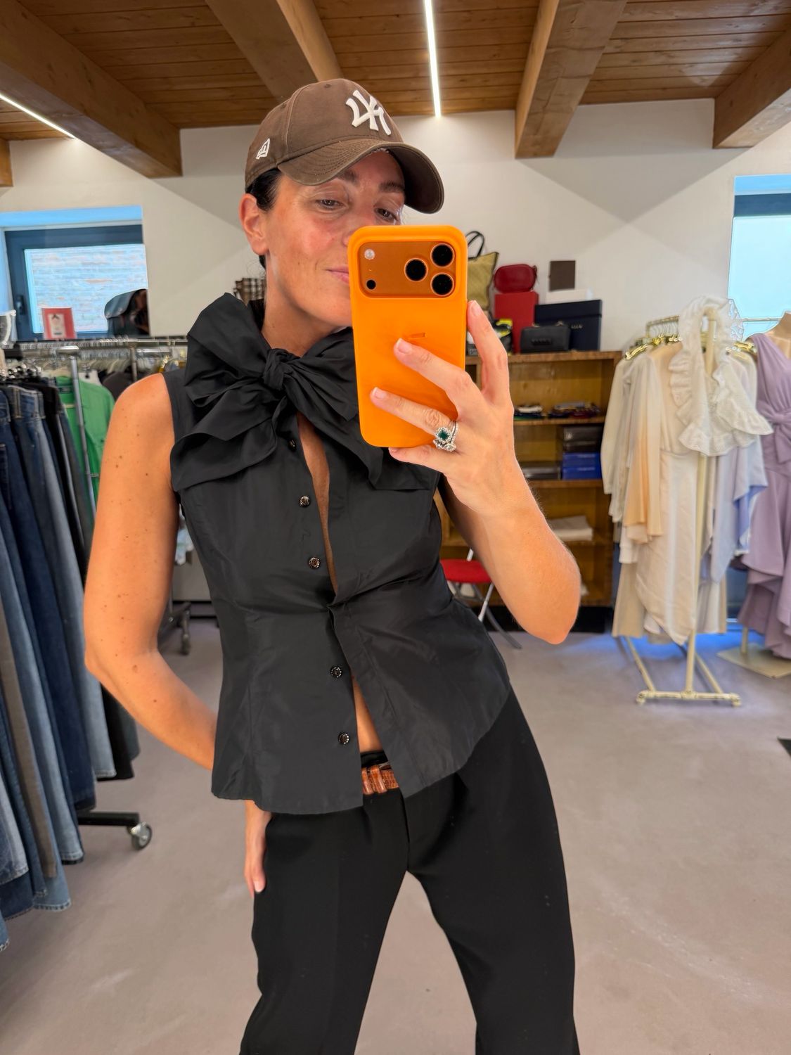 CAMICIA MAX MARA CON CRAVATTA 