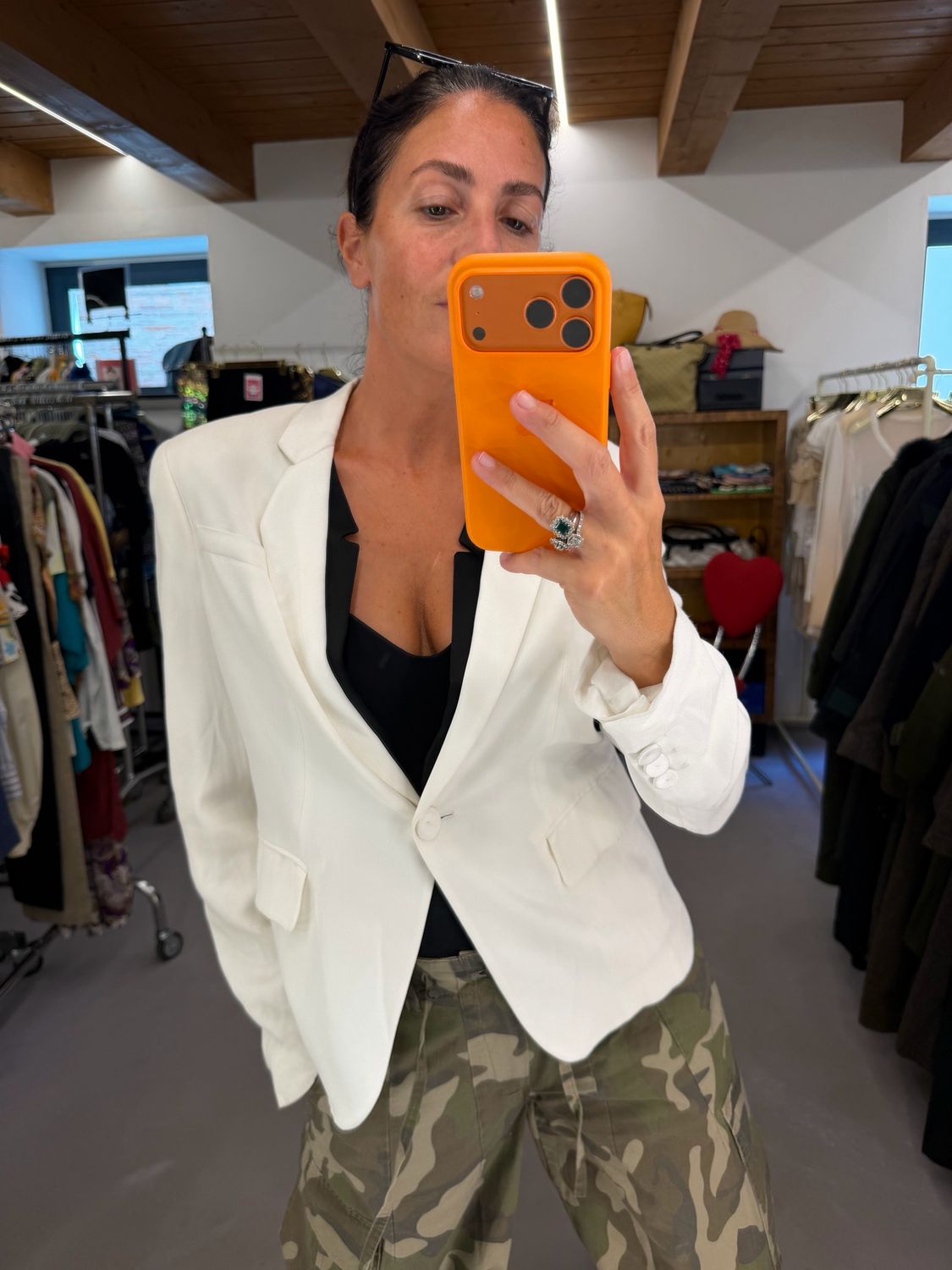 GIACCA EMPORIO ARMANI BICOLOR