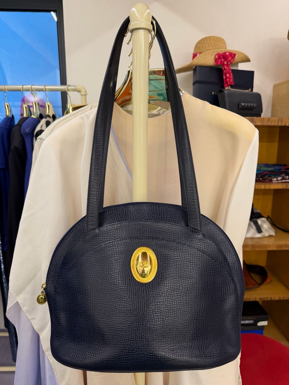 BORSA CHRISTIAN DIOR VINTAGE LOGO CAMMEO