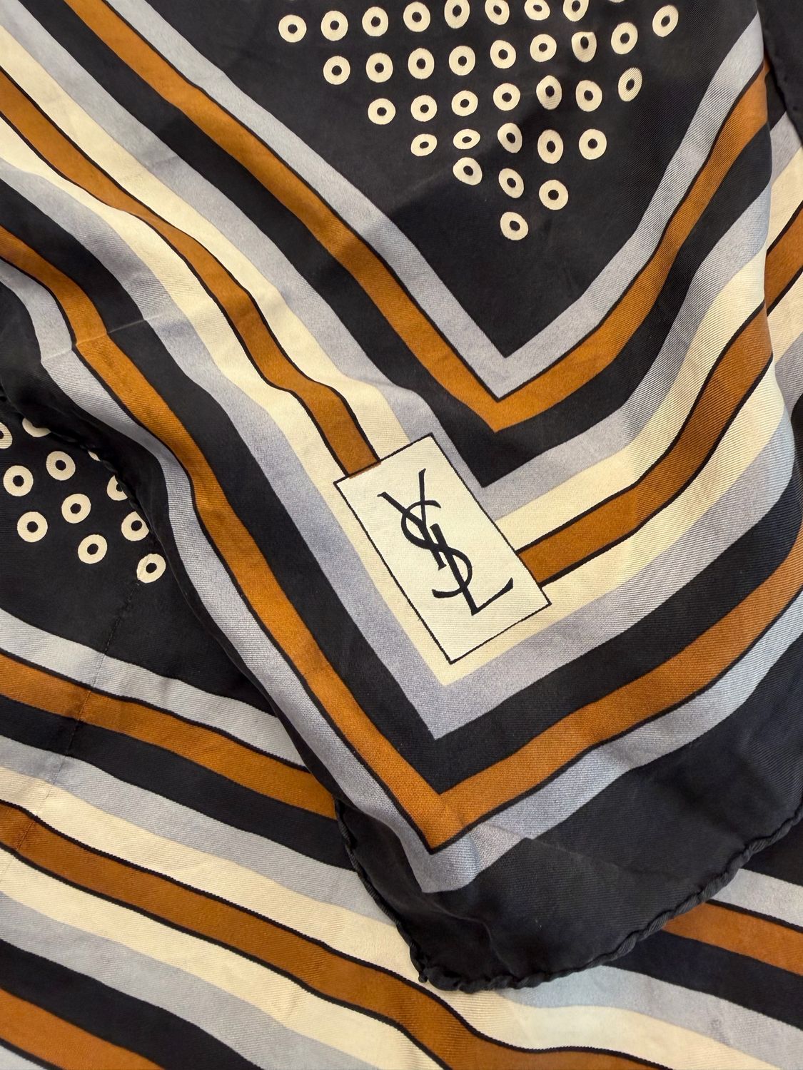 FOULARD YSL PURA SETA OPTICAL 86X86