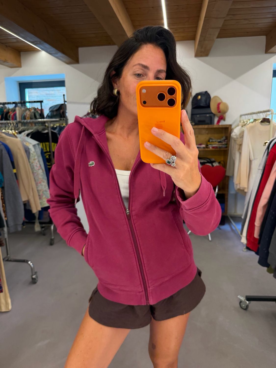 FELPA LACOSTE VINACCIA TG S