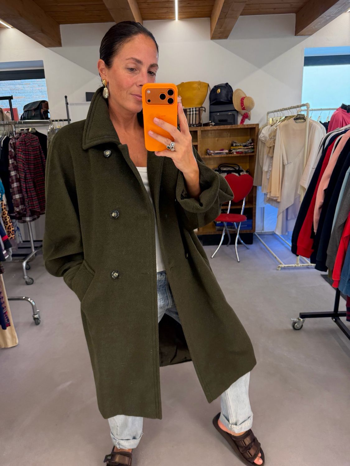 CAPPOTTO ICONICO MAX MARA PURA LANA VERGINE VERDE SCURO