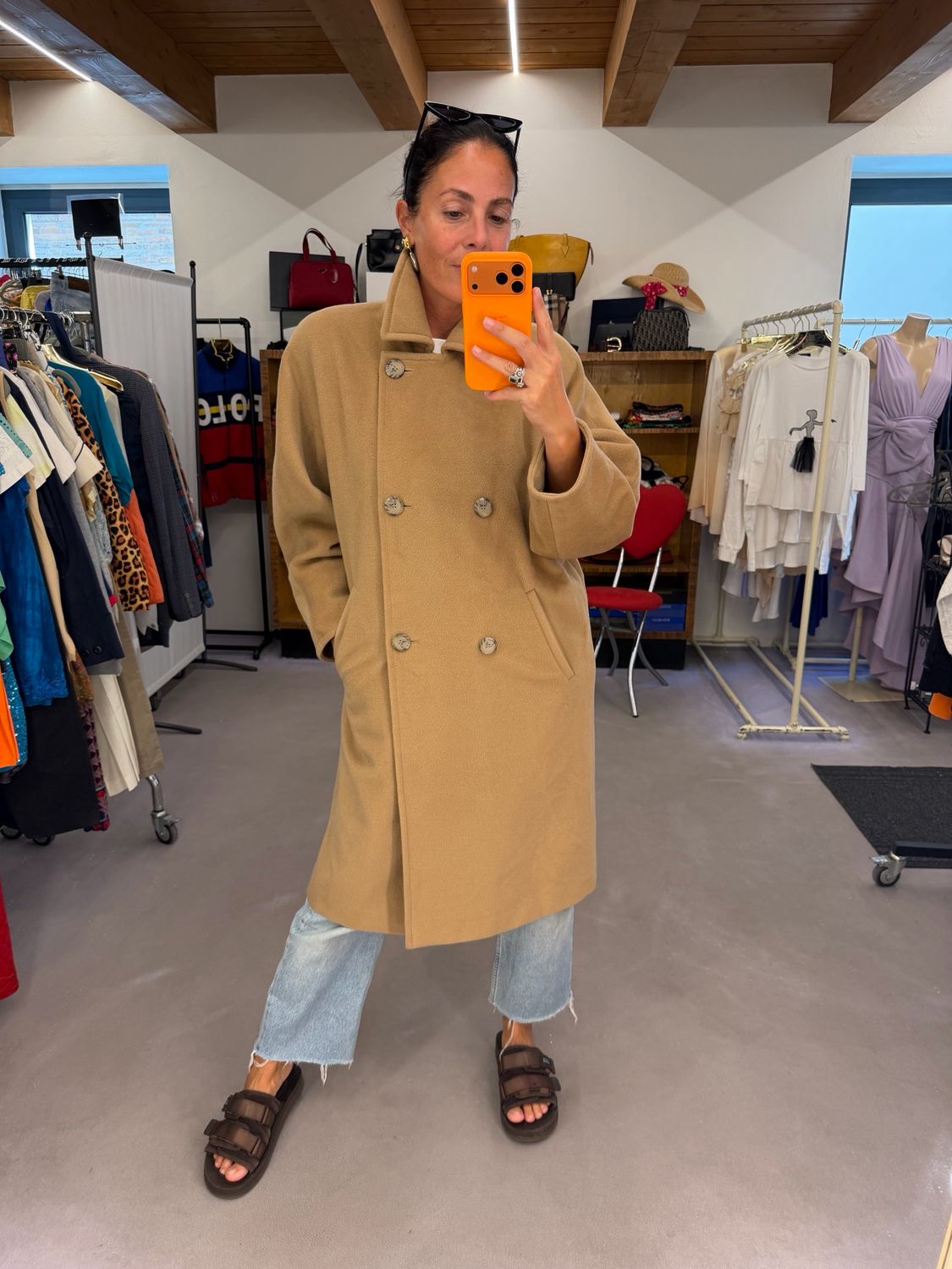 CAPPOTTO MAX MARA CAMMELLO DOPPIOPETTO TG 42