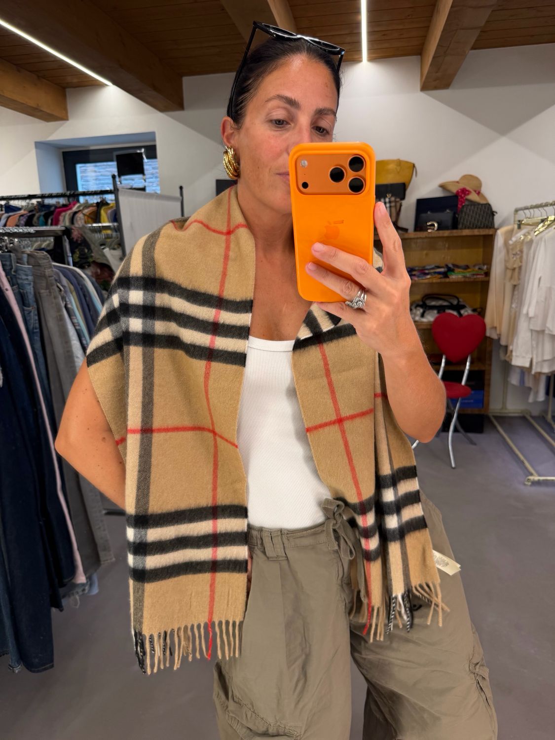 SCIARPA BURBERRY NUOVA FORMATO GRANDE PURO CASHMERE 