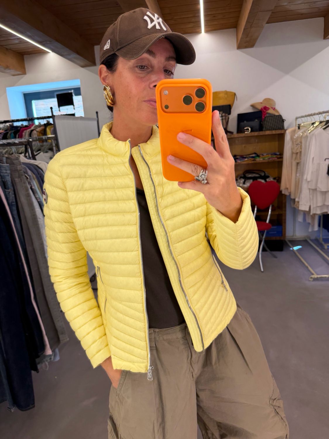 CENTOGRAMMI COLMAR DONNA TG 42 GIALLO PASTELLO