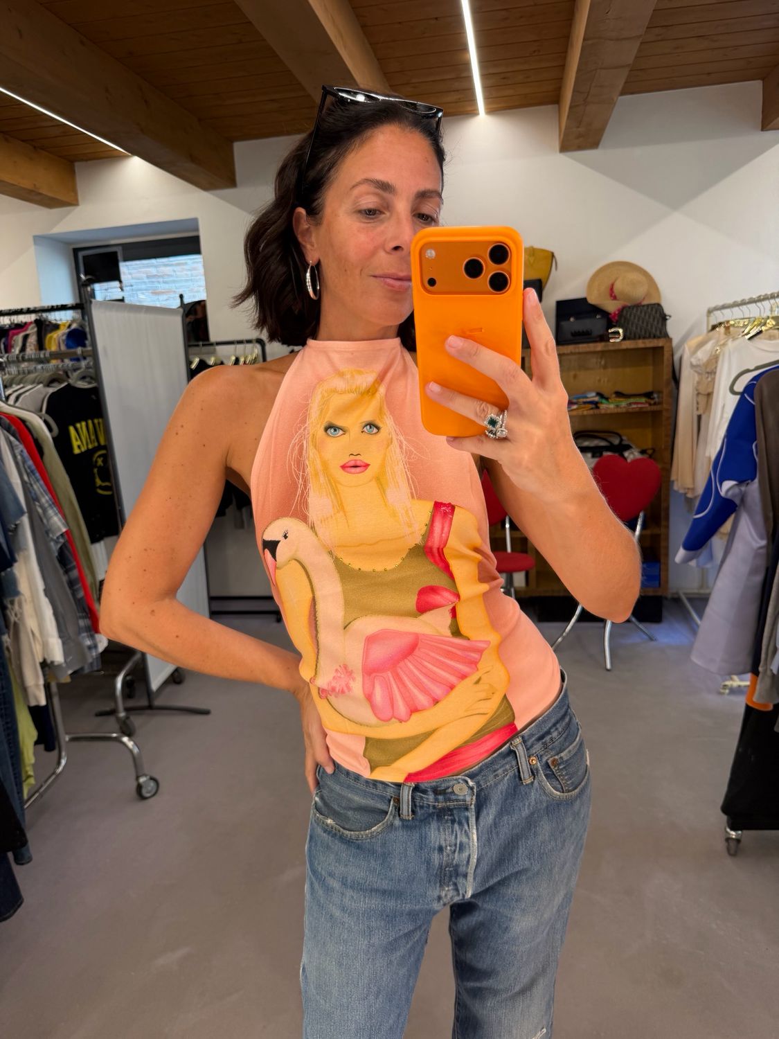 TOP CUSTO ROSA