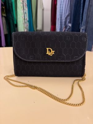 TRACOLLINA DIOR NERA CATENA ORO