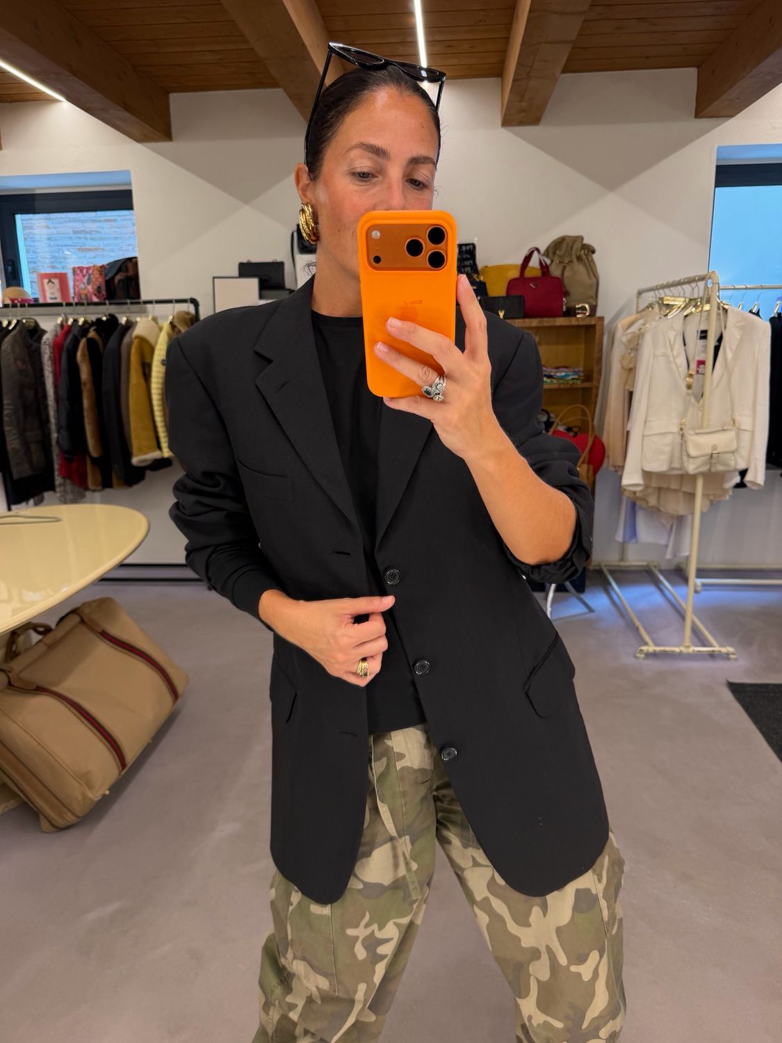 BLAZER NERO VINTAGE LESSONA PURA LANA VERGINE TG 50