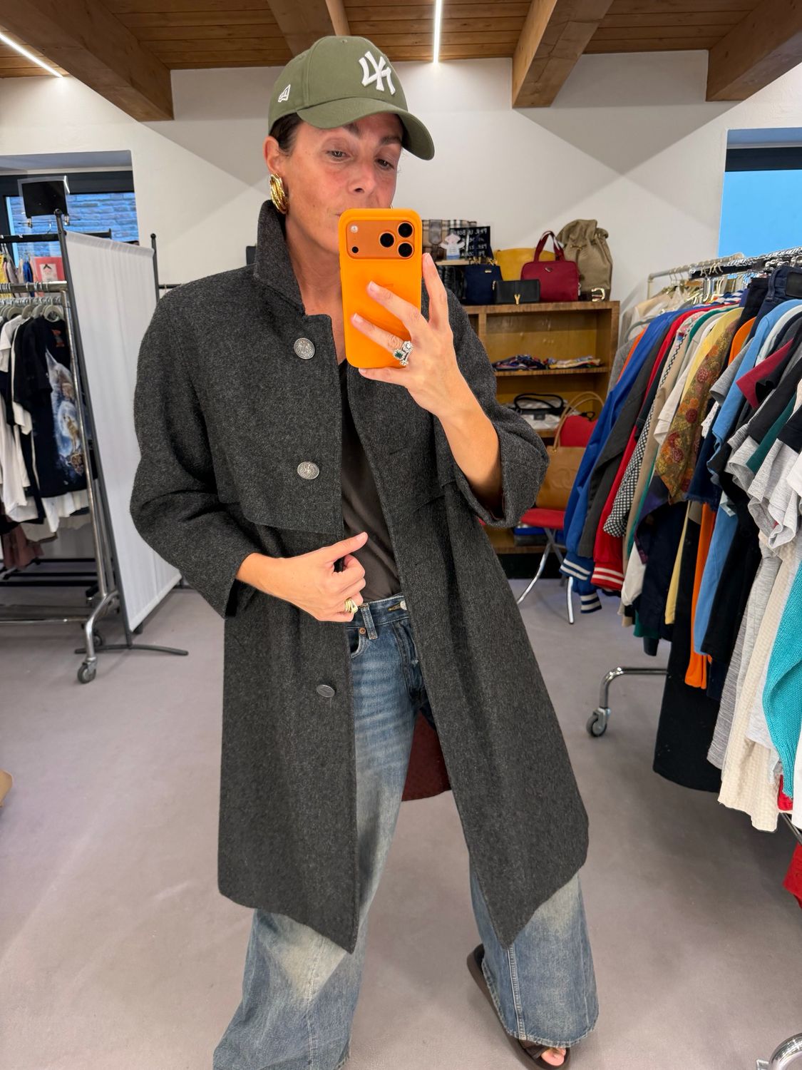 LODEN DONNA GRIGIO SCURO