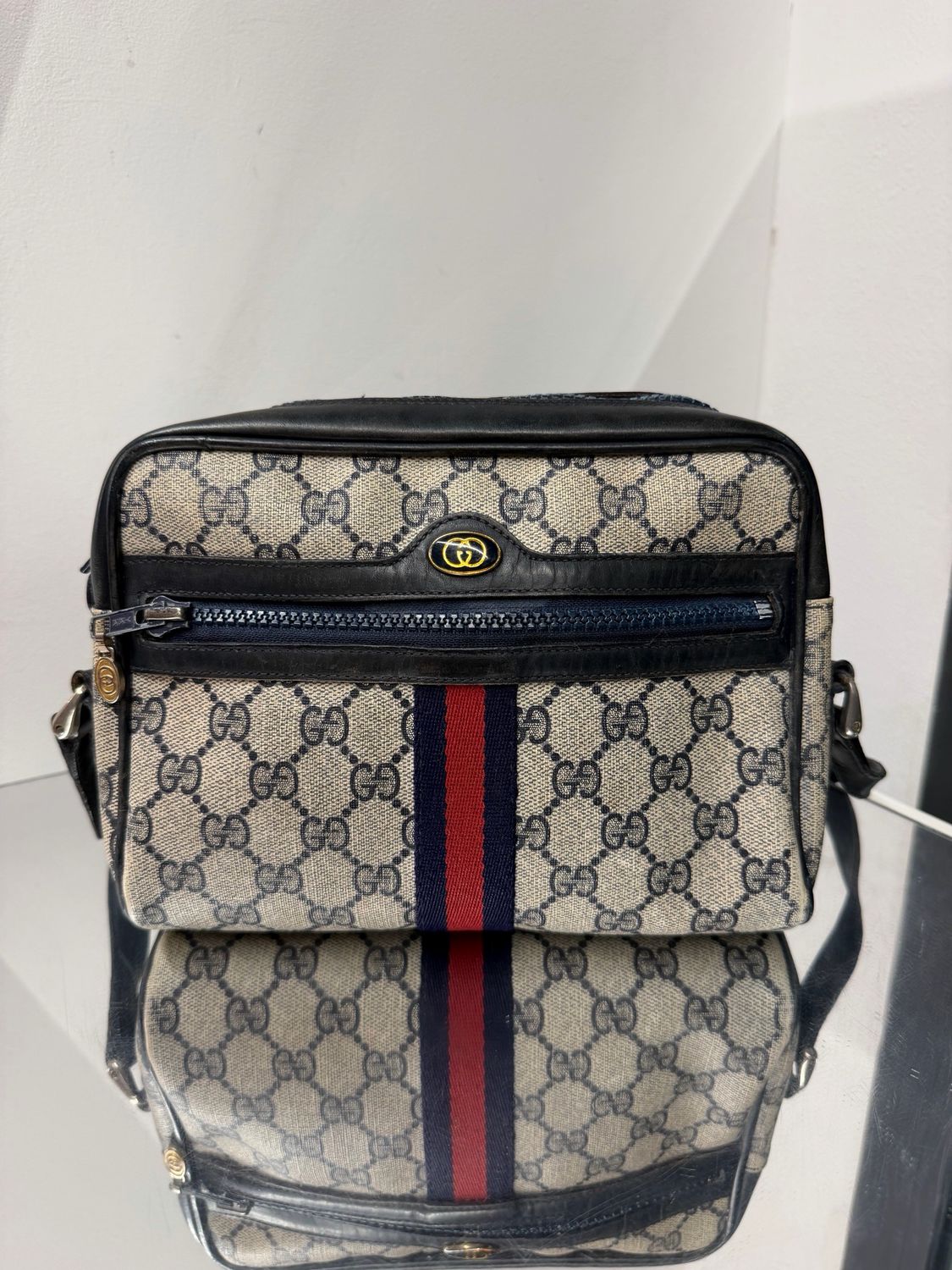 BORSA GUCCI OPHIDIA BLU