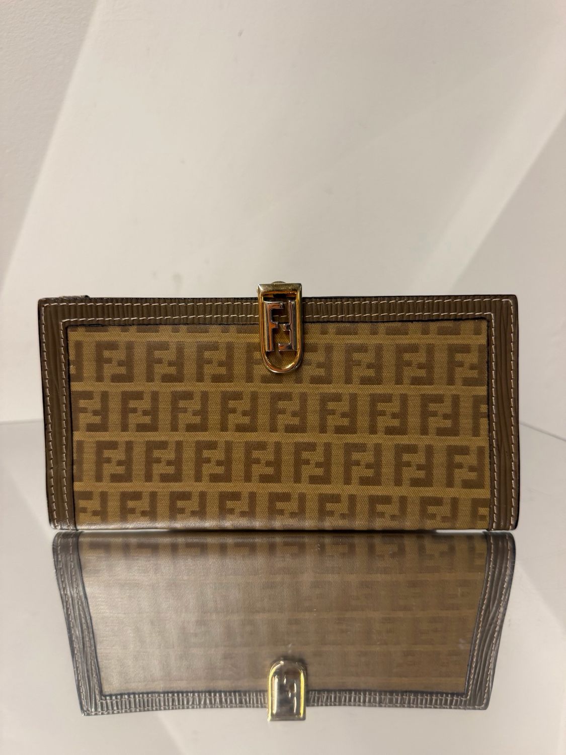 PORTAFOGLIO FENDI VINTAGE MONOGRAM ZUCCHINO