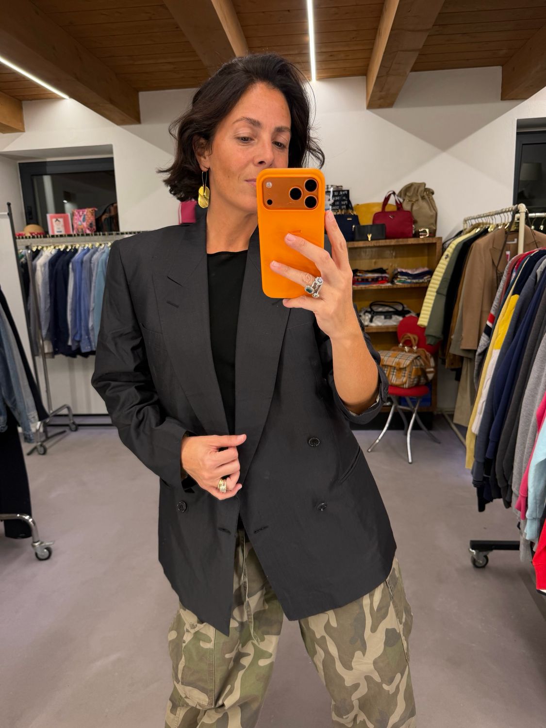 BLAZER PURA SETA EGON VON FURSTEMBERG 