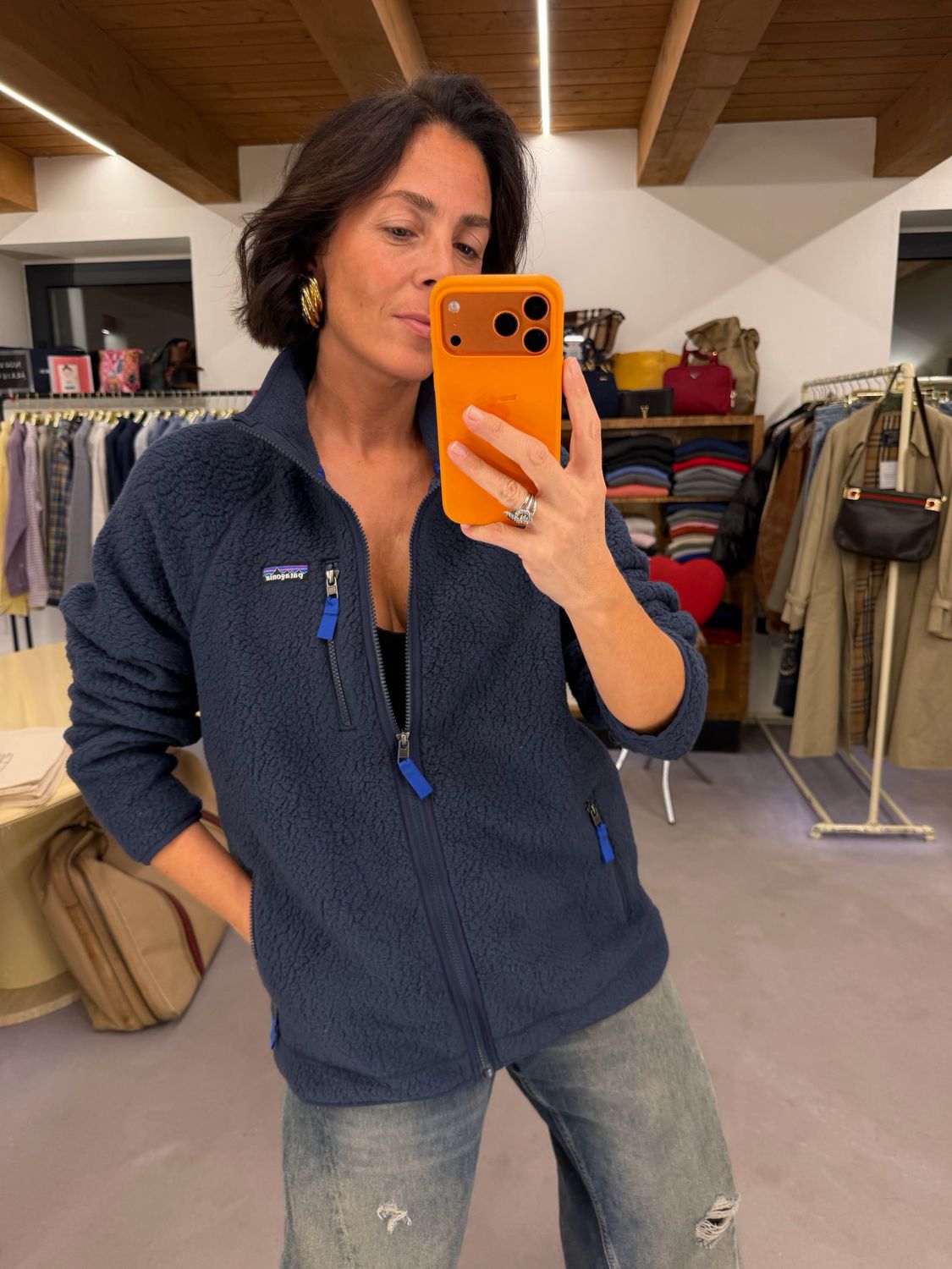 TEDDY PATAGONIA BLU TG L UNISEX