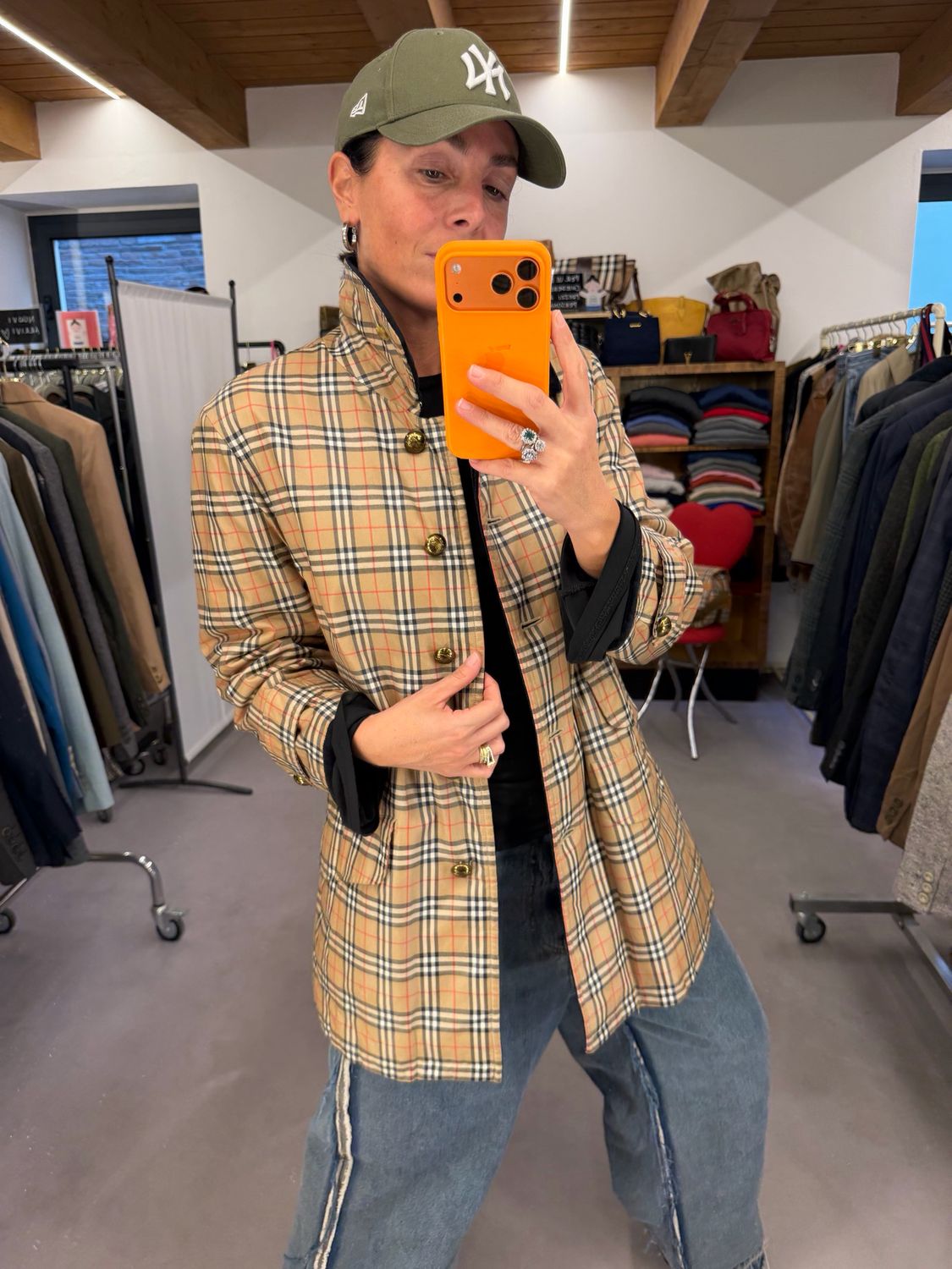 GIACCONE DONNA BURBERRY CHECK