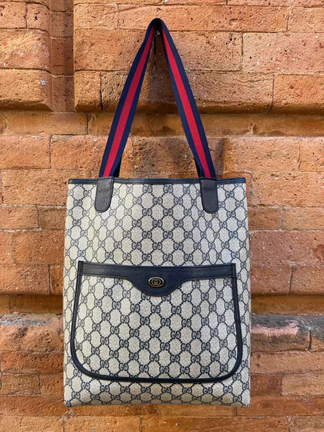 TOTE BAG GUCCI OPHIDIA BLU