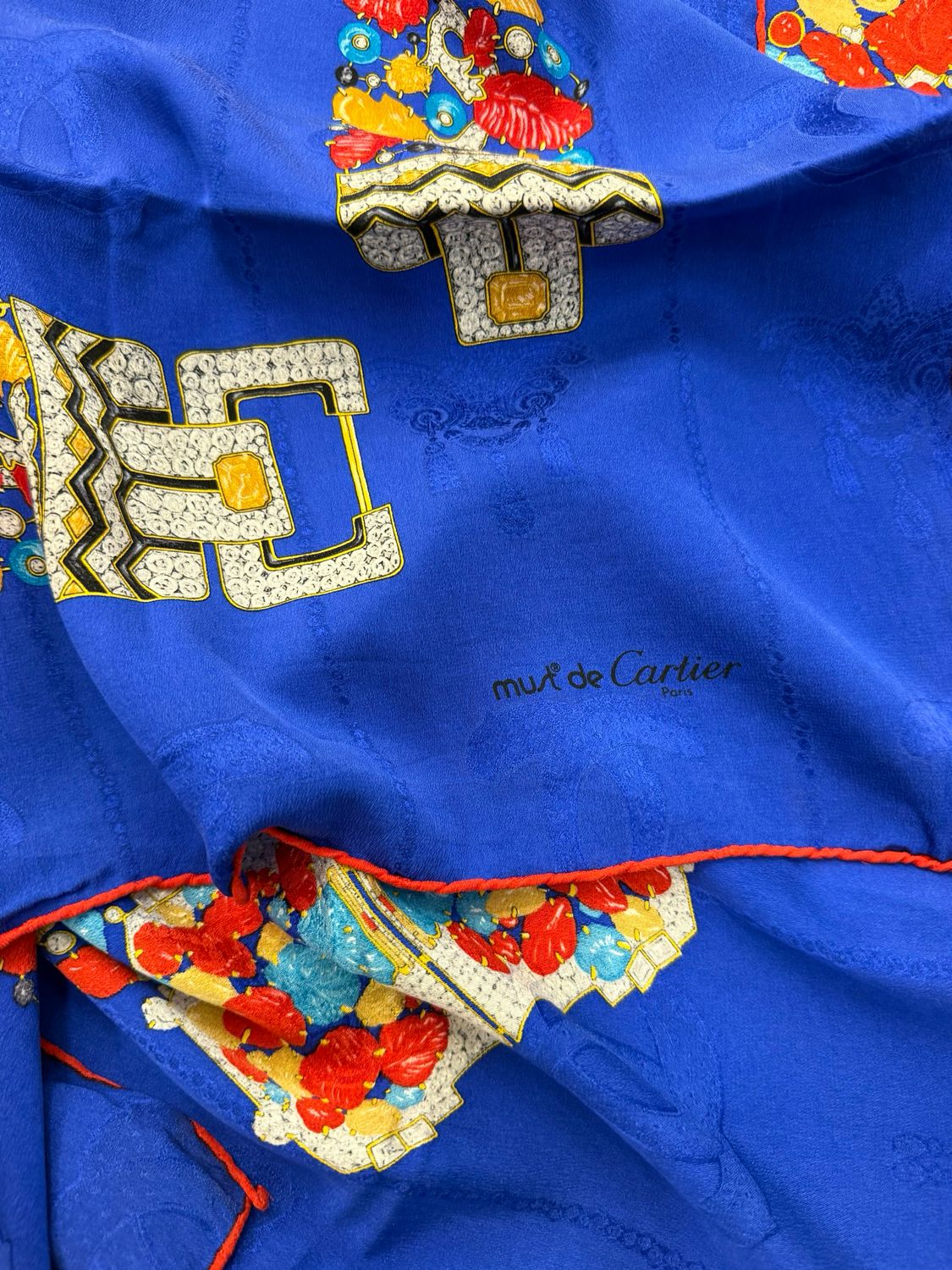 FOULARD CARTIER BLUETTE