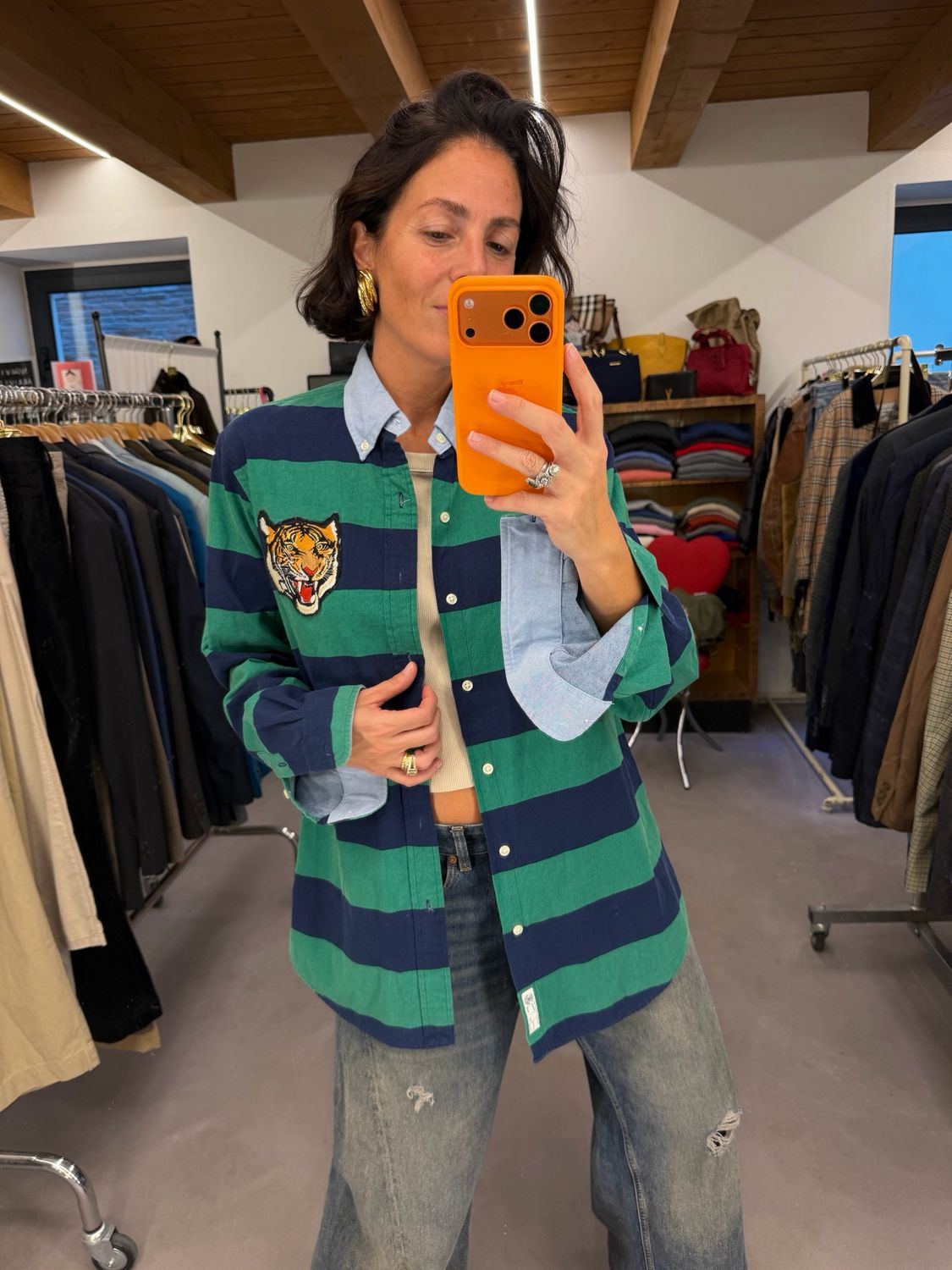 CAMICIA RALPH LAUREN CON TIGRE