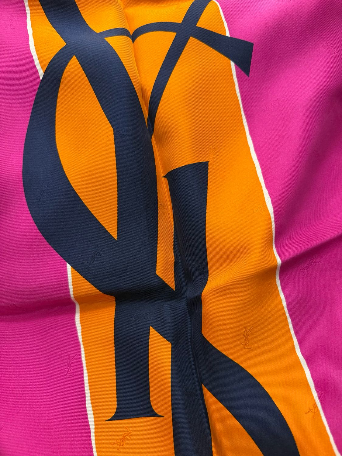 FOULARD YSL COLOR BLOCK 