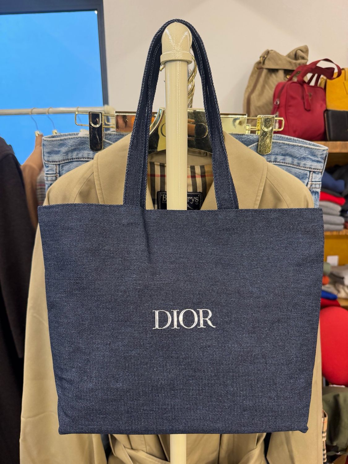 SHOPPER DIOR DENIM LINEA BEAUTY SMALL