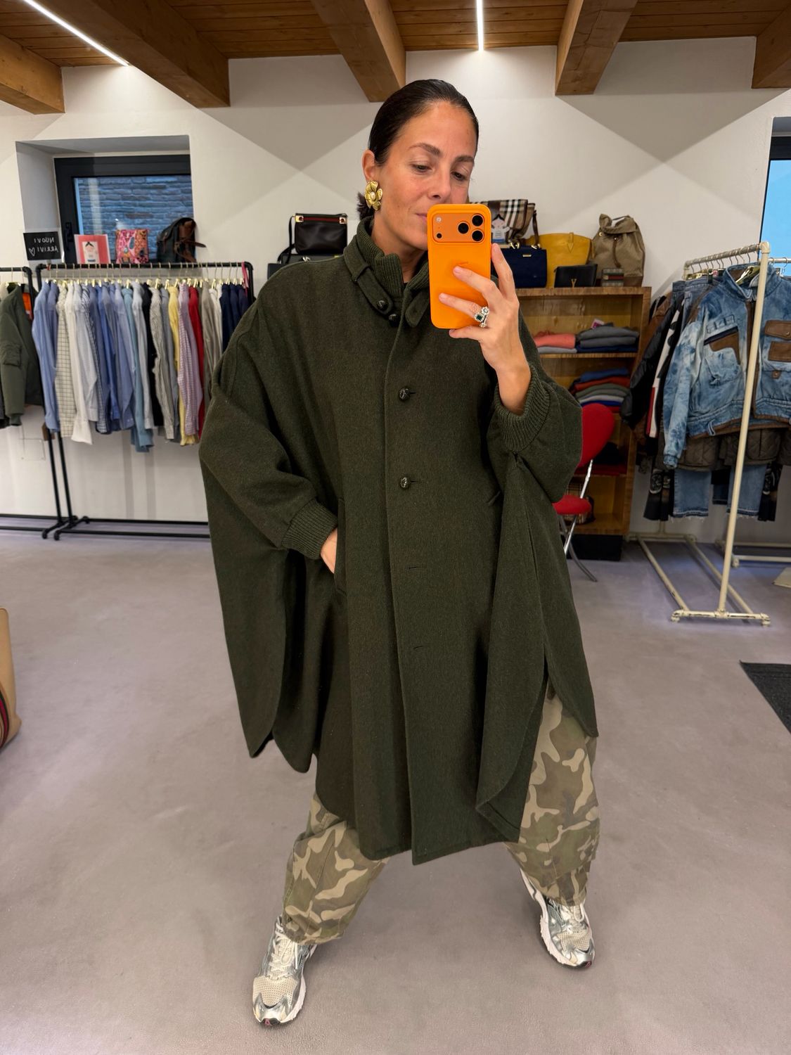 LODEN MANTELLA VERDE
