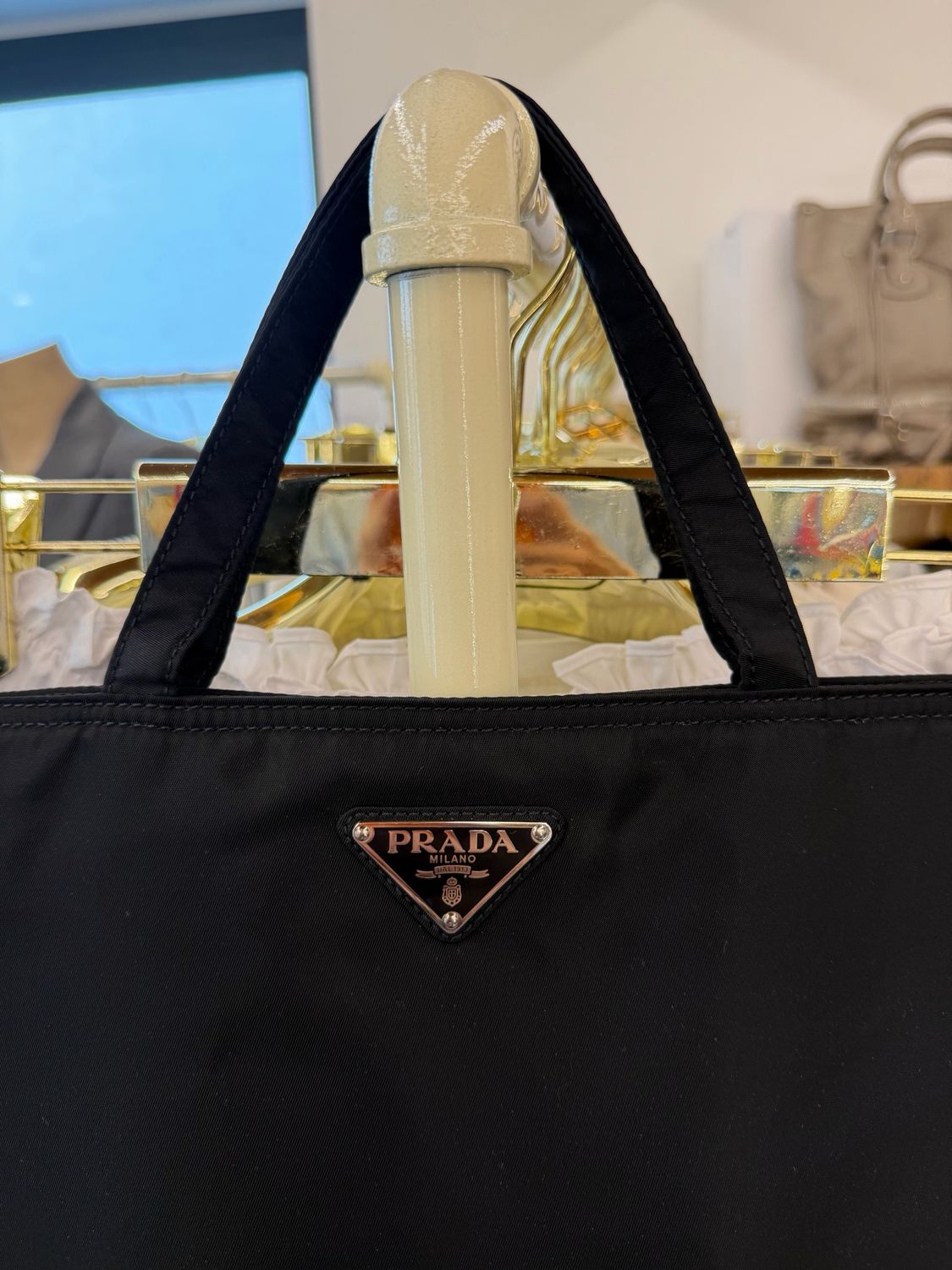 SHOPPER PRADA NYLON BASIC NERO SPECIAL PRICE