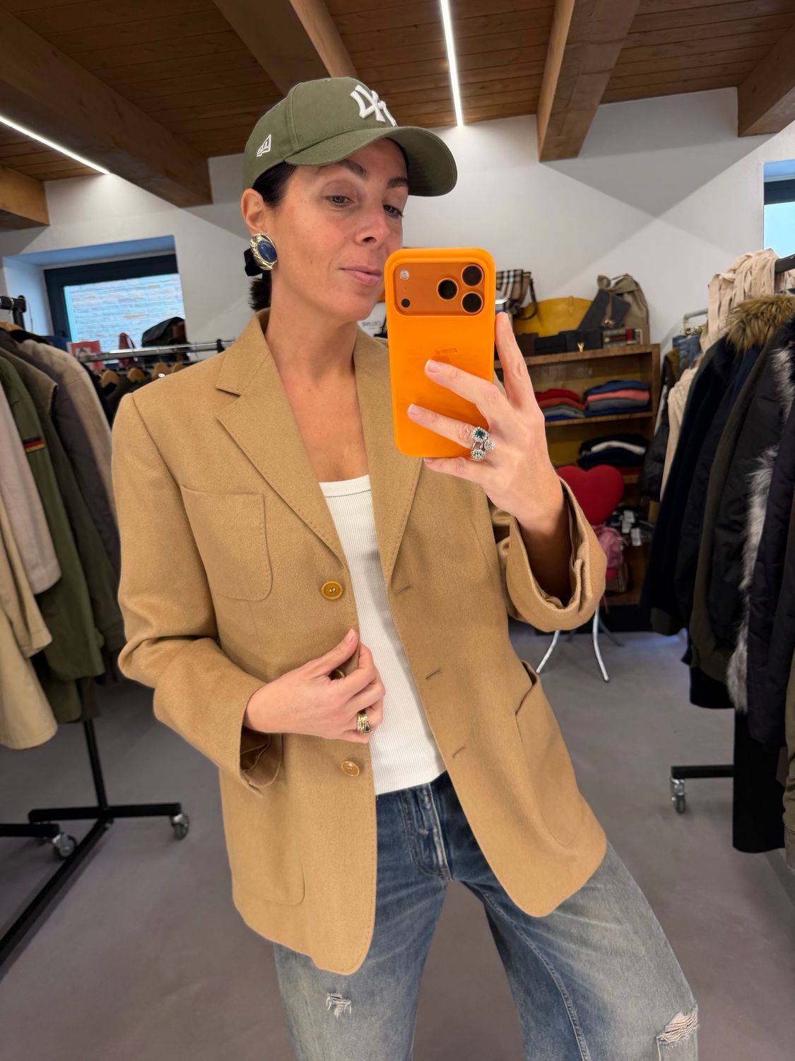 GIACCA MAX MARA MODELLO ICONICO PURO CAMMELLO NUOVA