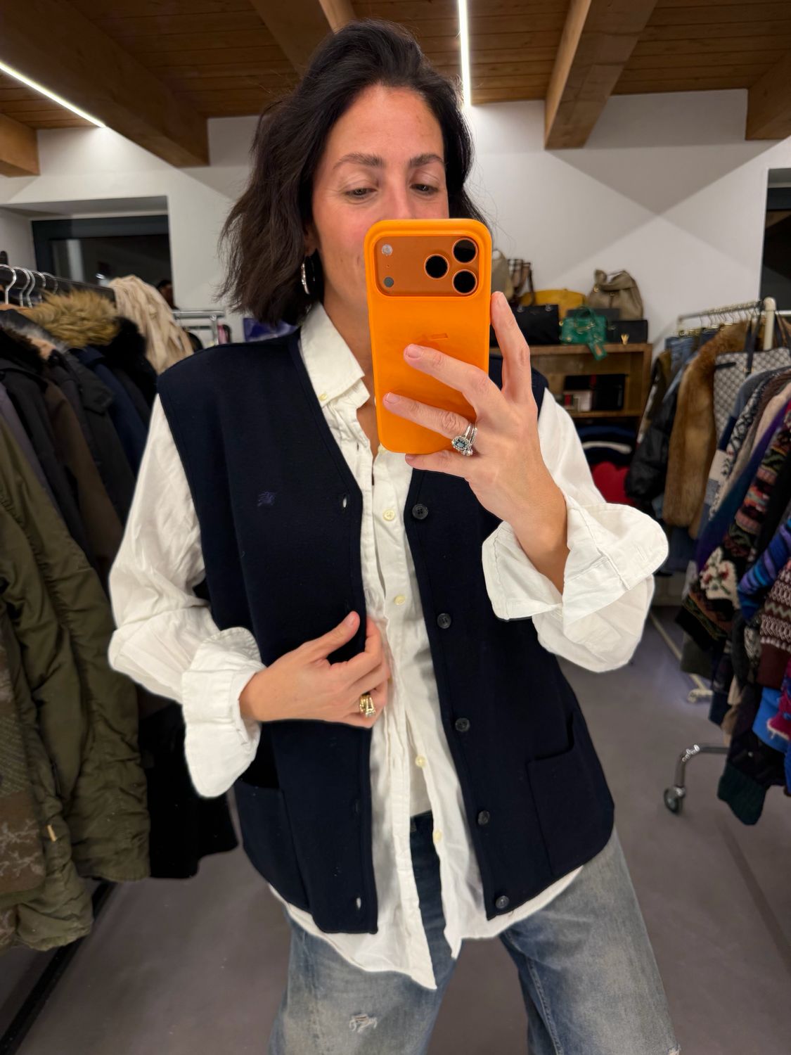 GILET BURBERRY UNISEX BLU