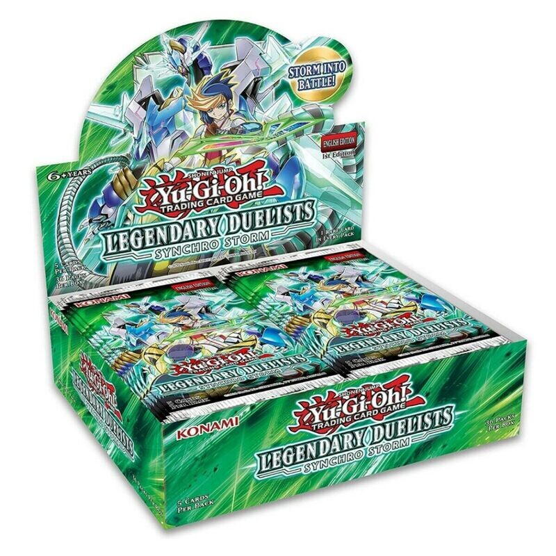 Yu-Gi-Oh! TCG: Legendary Duelists Synchro Storm Booster Box