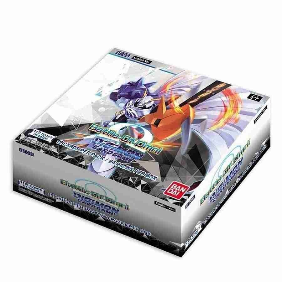 Digimon Card Game: Battle Of Omni BT05 Booster Box &amp; Sunarizamon Promo Card