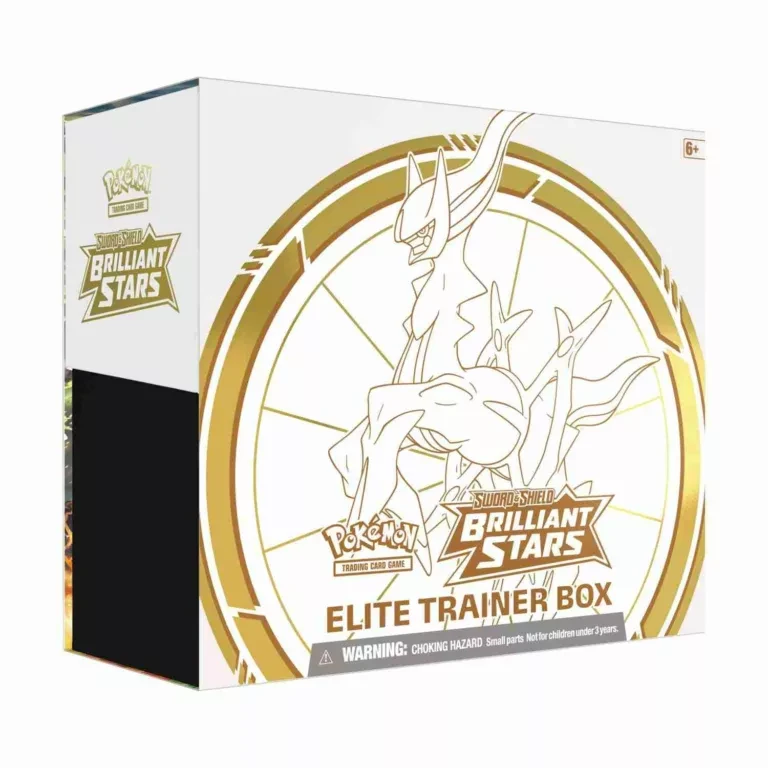 Pokémon TCG: Sword &amp; Shield 9 Brilliant Stars Elite Trainer Box