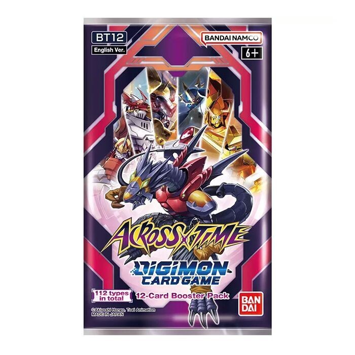 Digimon Card Game: Across Time BT12 Booster Pack