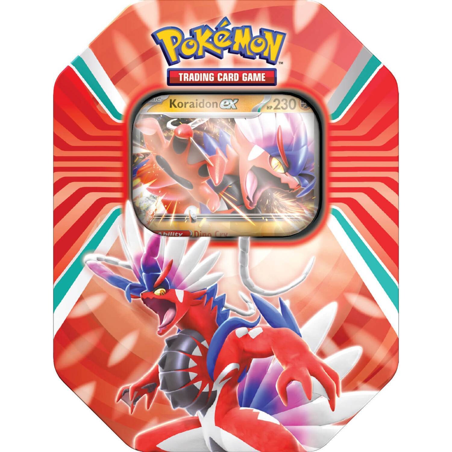 Pokémon TCG: Paldea Legends Collection Tin (Koraidon)