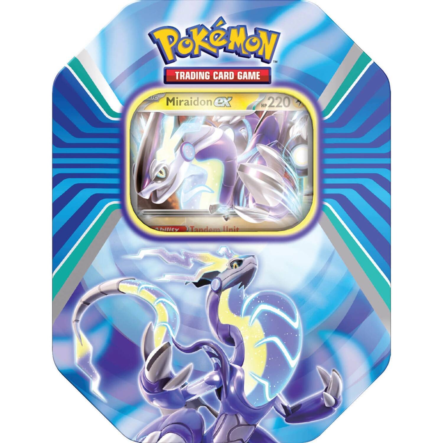Pokémon TCG: Paldea Legends Collection Tin (Miraidon)