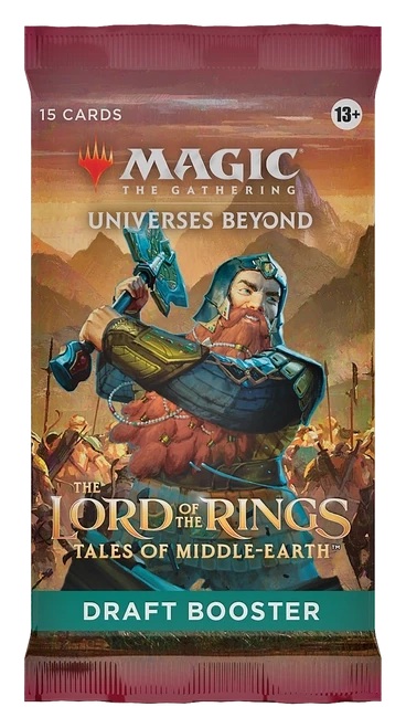 Magic the Gathering Lord of the Rings: Tales of Middle-Earth Draft Booster Pack