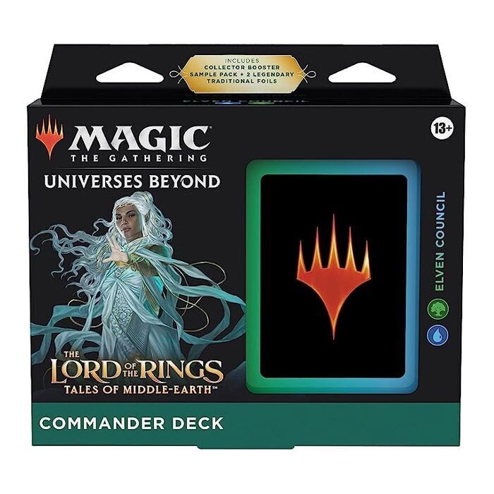 Magic the Gathering Lord of the Rings: Tales of Middle-Earth Commander Deck Elven Council