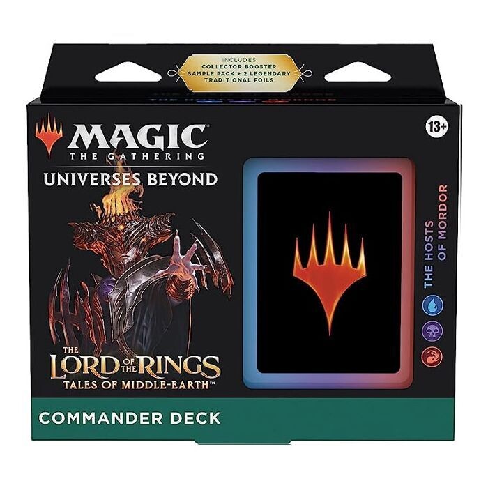 Magic the Gathering Lord of the Rings: Tales of Middle-Earth Commander Deck The Hosts Of Mordor