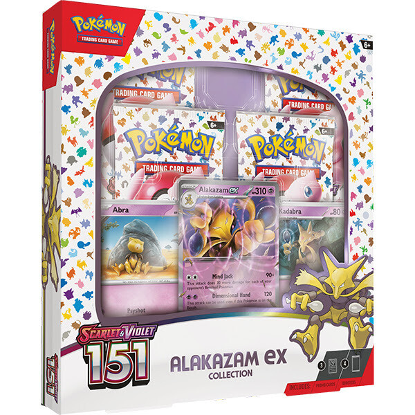 Pokémon TCG: Scarlet &amp; Violet 3.5 151 Alakazam ex Collection