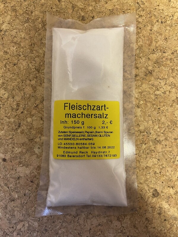 Fleischzartmachersalz 150g