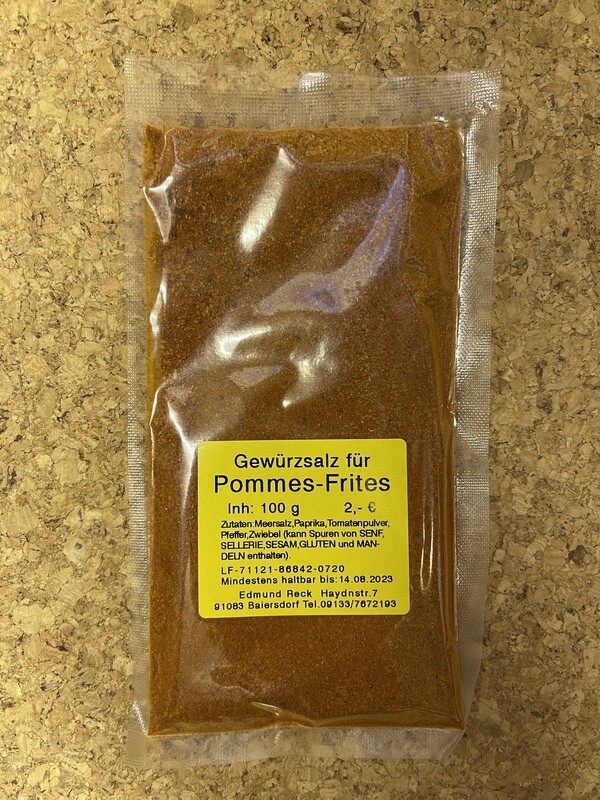 Gewürzsalz für Pommes-Frites 100g