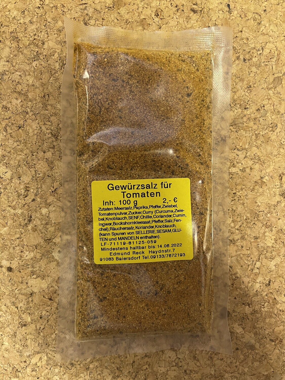 Gewürzsalz für Tomaten 80g