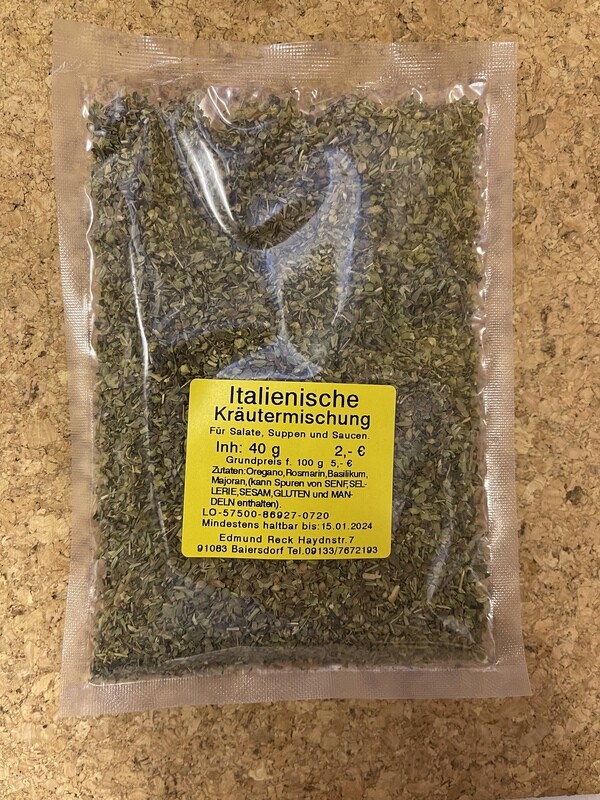 Italienische Kräutermischung 40g
