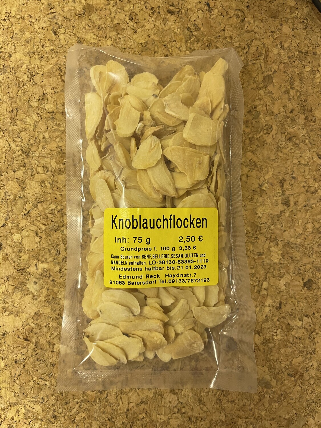 Knoblauchflocken 60g