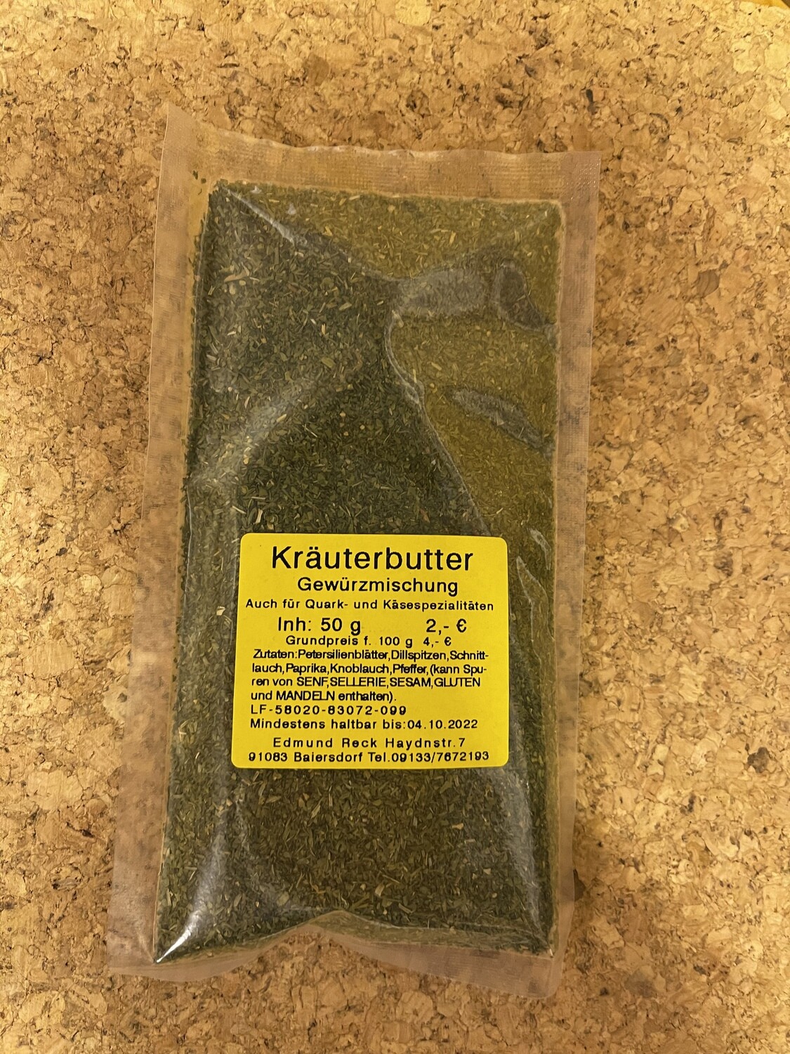 Kräuterbutter Gewürzmischung 40g